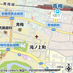 東京都青梅市滝ノ上町1294周辺の地図