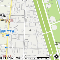 〒341-0036 埼玉県三郷市東町の地図