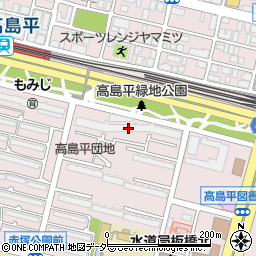 高島平団地１１－１号棟周辺の地図