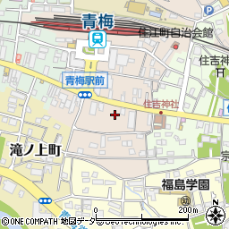 東京都青梅市本町139-1周辺の地図