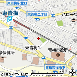 東京都青梅市東青梅1丁目10-12周辺の地図
