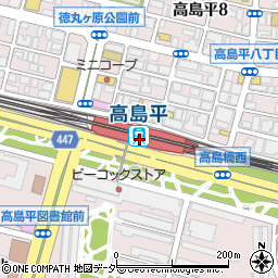 ゆうちょ銀行都営三田線高島平駅出張所 ＡＴＭ周辺の地図