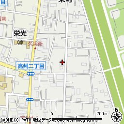 埼玉県三郷市東町183周辺の地図