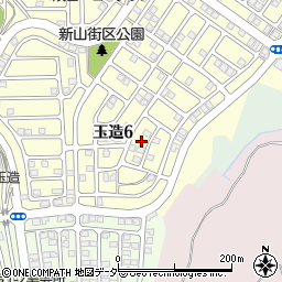 千葉県成田市玉造6丁目27周辺の地図