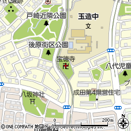 宝徳寺周辺の地図