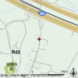 千葉県印西市角田105周辺の地図
