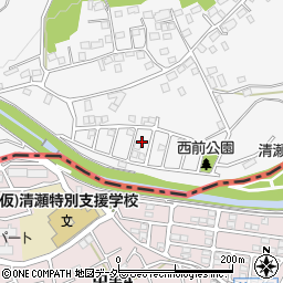 東所沢サニータウン周辺の地図