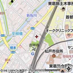 サニーコート松戸周辺の地図
