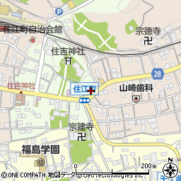 東京都青梅市住江町2周辺の地図