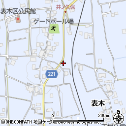 長野県伊那市西春近6387周辺の地図