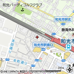 埼玉県和光市本町5-20周辺の地図