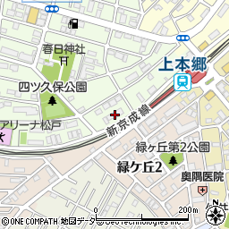 ヤマト運輸松戸南花島宅急便センター周辺の地図