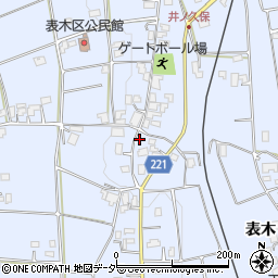 長野県伊那市西春近表木6837周辺の地図