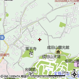 千葉県成田市土屋185周辺の地図