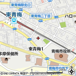 東京都青梅市東青梅1丁目10-3周辺の地図