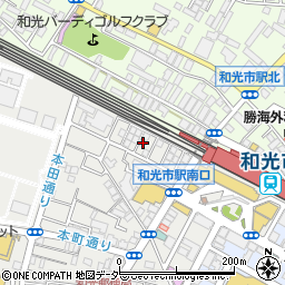 埼玉県和光市本町5-23周辺の地図