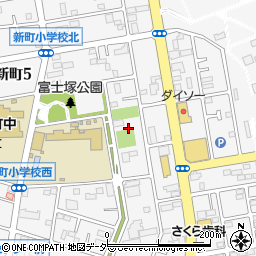 東京都青梅市新町5丁目24周辺の地図