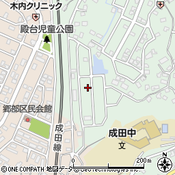 千葉県成田市土屋1941周辺の地図