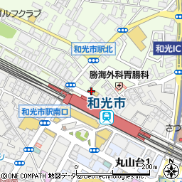 株式会社エイブル和光市店周辺の地図