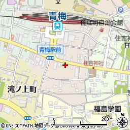 東京都青梅市本町137-1周辺の地図