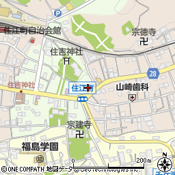 東京都青梅市住江町2-1周辺の地図
