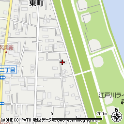 埼玉県三郷市東町224周辺の地図