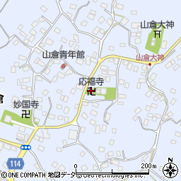 応福寺周辺の地図