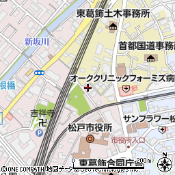 千葉県松戸市根本346周辺の地図