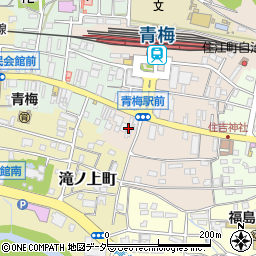 青梅駅前耳鼻咽喉科周辺の地図