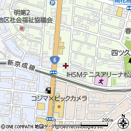 株式会社ブルケン関東　松戸営業所周辺の地図