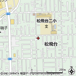 千葉県松戸市松飛台102-5周辺の地図