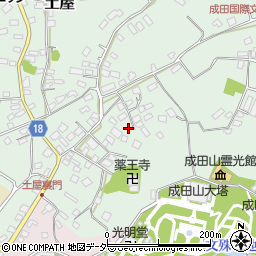 千葉県成田市土屋211周辺の地図