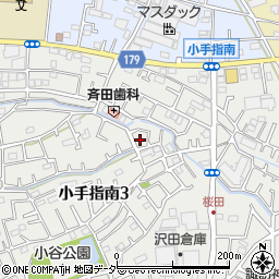 埼玉県所沢市小手指南3丁目4周辺の地図
