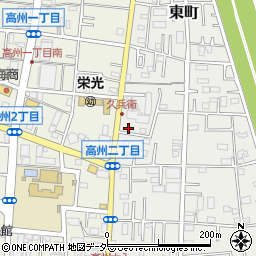 埼玉県三郷市東町163周辺の地図