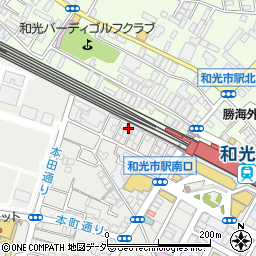 埼玉県和光市本町5-25周辺の地図