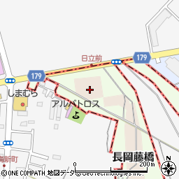 東京都瑞穂町（西多摩郡）長岡藤橋周辺の地図
