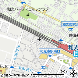 埼玉県和光市本町5-28周辺の地図