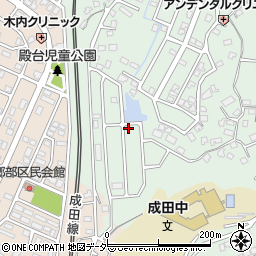 千葉県成田市土屋1960周辺の地図