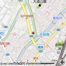 千葉県松戸市古ケ崎859周辺の地図