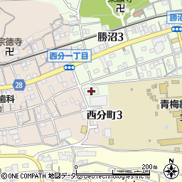 ＮＴＴ東日本　ＮＴＴ青梅周辺の地図