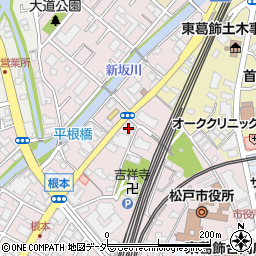 エレガントライフ松戸周辺の地図