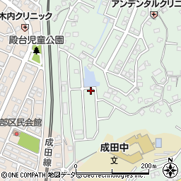 千葉県成田市土屋1961周辺の地図