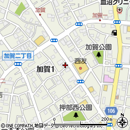 アキヨ美容室周辺の地図