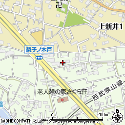グループホーム上新井苑周辺の地図