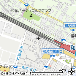 埼玉県和光市本町5-36周辺の地図