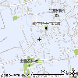 埼玉県入間市宮寺2014周辺の地図