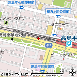 日産東京販売高島平店周辺の地図