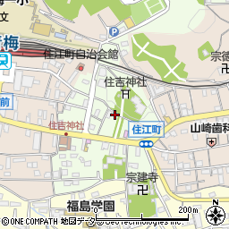 東京都青梅市住江町49周辺の地図