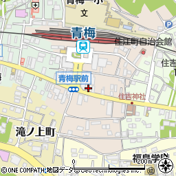 東京都青梅市本町134周辺の地図