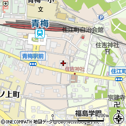 東京都青梅市本町149-2周辺の地図